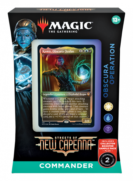 Kartenspiel Magic: The Gathering Streets of New Capenna - Obscura Operation (Commander Deck)